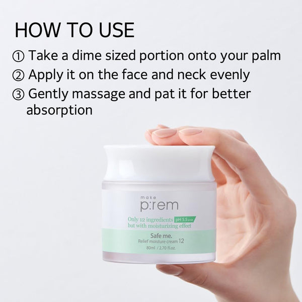 Safe Me. Relief Moisture Cream 12