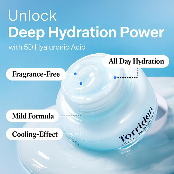 Dive-In Low Molecular Hyaluronic Acid Soothing Cream